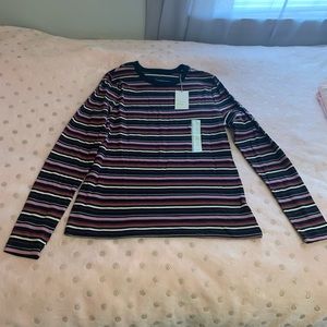 A New Day Striped Long Sleeve Shirt